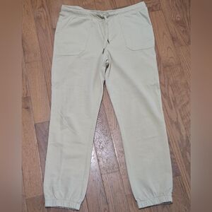 Original Weatherproof Vintage Women's Light Cream Jogger Pants